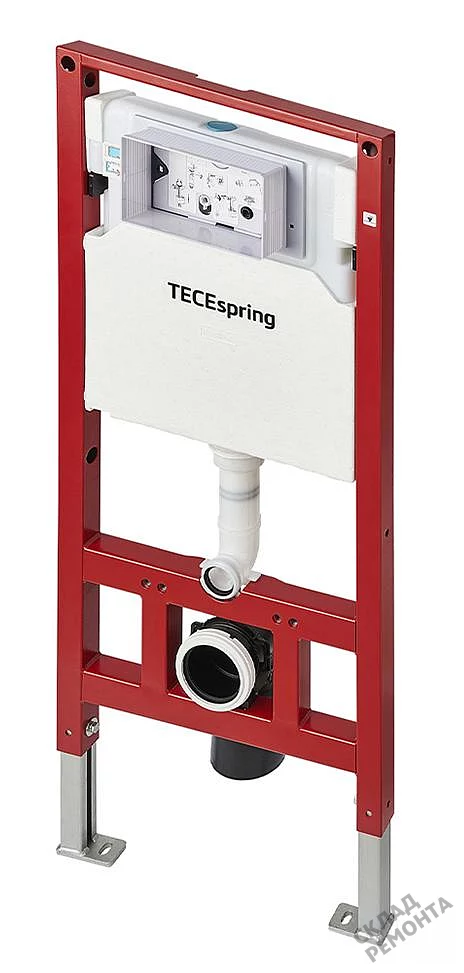 Фото Инсталляция для подвесного унитаза Tecespring S401104 с кнопкой купить в Перми: цена, описание, фото. Интернет-магазин 2