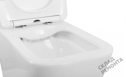 Фото Унитаз подвесной BelBagno Due 2.0 BB7107CHR/SC безободковый купить в Перми: цена, описание, фото. Интернет-магазин 5