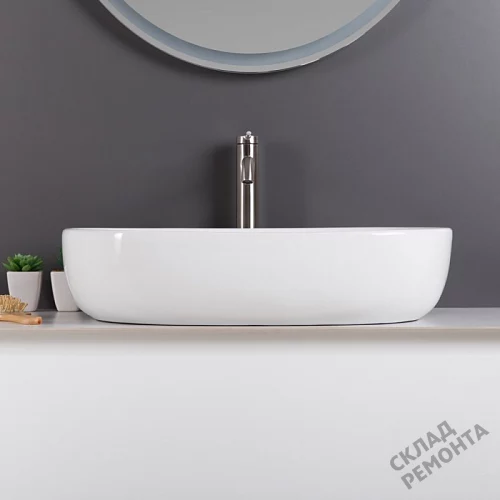 Фото Раковина накладная BelBagno BB1084 60 см купить в Перми: цена, описание, фото. Интернет-магазин 3