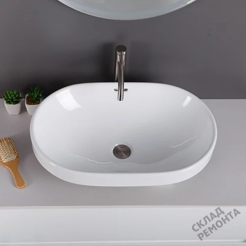 Фото Раковина накладная BelBagno BB1004 60 см купить в Перми: цена, описание, фото. Интернет-магазин 4