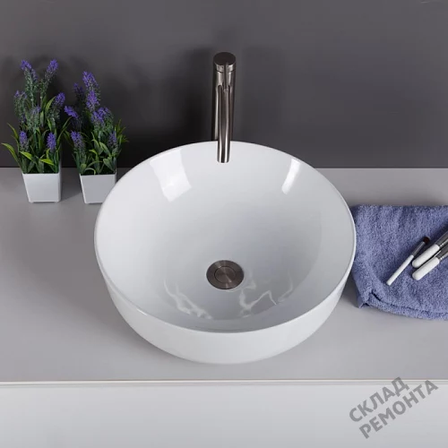 Фото Раковина накладная BelBagno BB1315 41 см купить в Перми: цена, описание, фото. Интернет-магазин 4