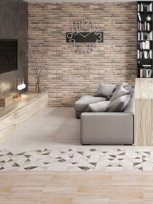 Керамогранит матовый Lasselsberger Шервуд 6246-0049 бежевый 450*450*8