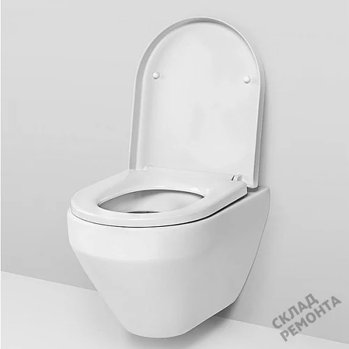 Фото Унитаз подвесной Am.Pm Spirit V2.0 C701700WH безободковый купить в Перми: цена, описание, фото. Интернет-магазин 3