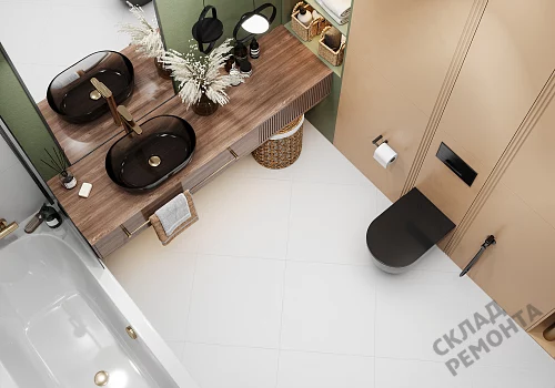 Фото Керамогранит матовый Alma Ceramica Твин GFU04WIN00R белый 600*600*9 – купить в Перми: цена, описание, фото. Интернет-магазин 2