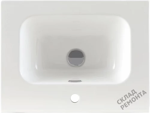 Фото Раковина на тумбу Aquanet Flat 60 (254363), 61 см купить в Перми: цена, описание, фото. Интернет-магазин 2