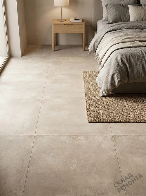 Фото Керамогранит матовый Alma Ceramica Тотем GFU6060TTM40R бежевый 600*600*9 – купить в Перми: цена, описание, фото. Интернет-магазин 1