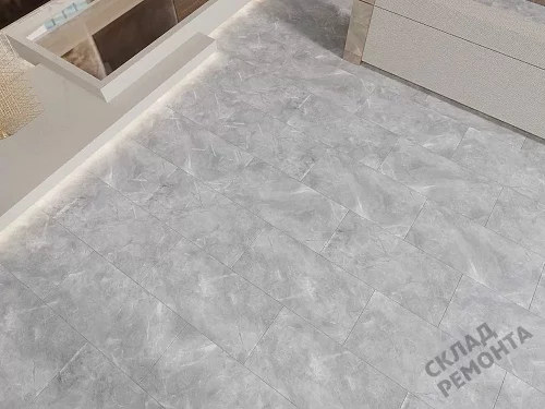 Фото Керамогранит матовый Steppe Ceramics Pulpis Grey серый 600*1200*10 – купить в Перми: цена, описание, фото. Интернет-магазин 5