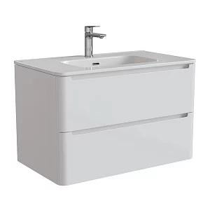 Тумба с умывальником подвесная Iddis Edifice EDI80W0i95K, белый